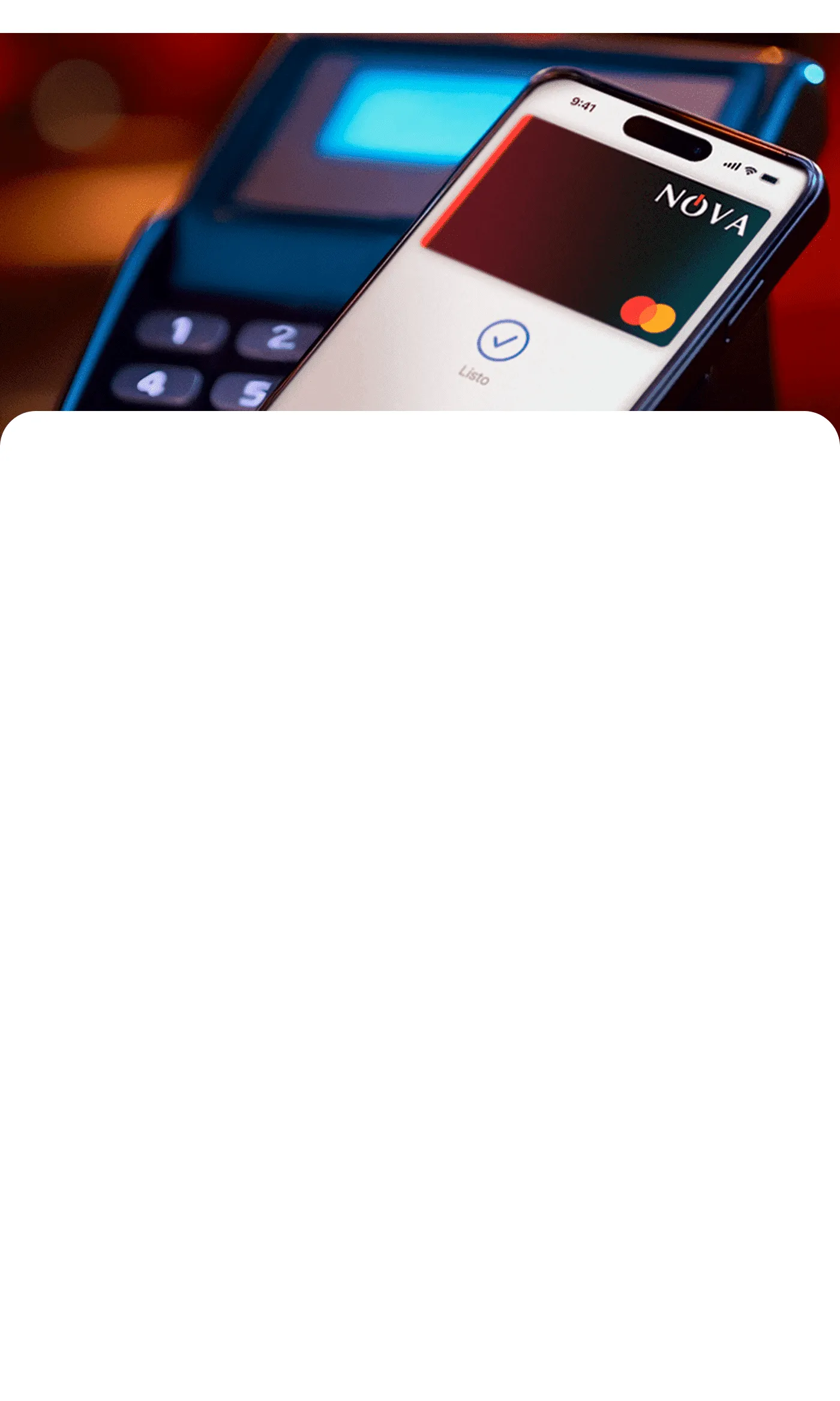 Tu primera compra con NOVACARD usando Apple Pay