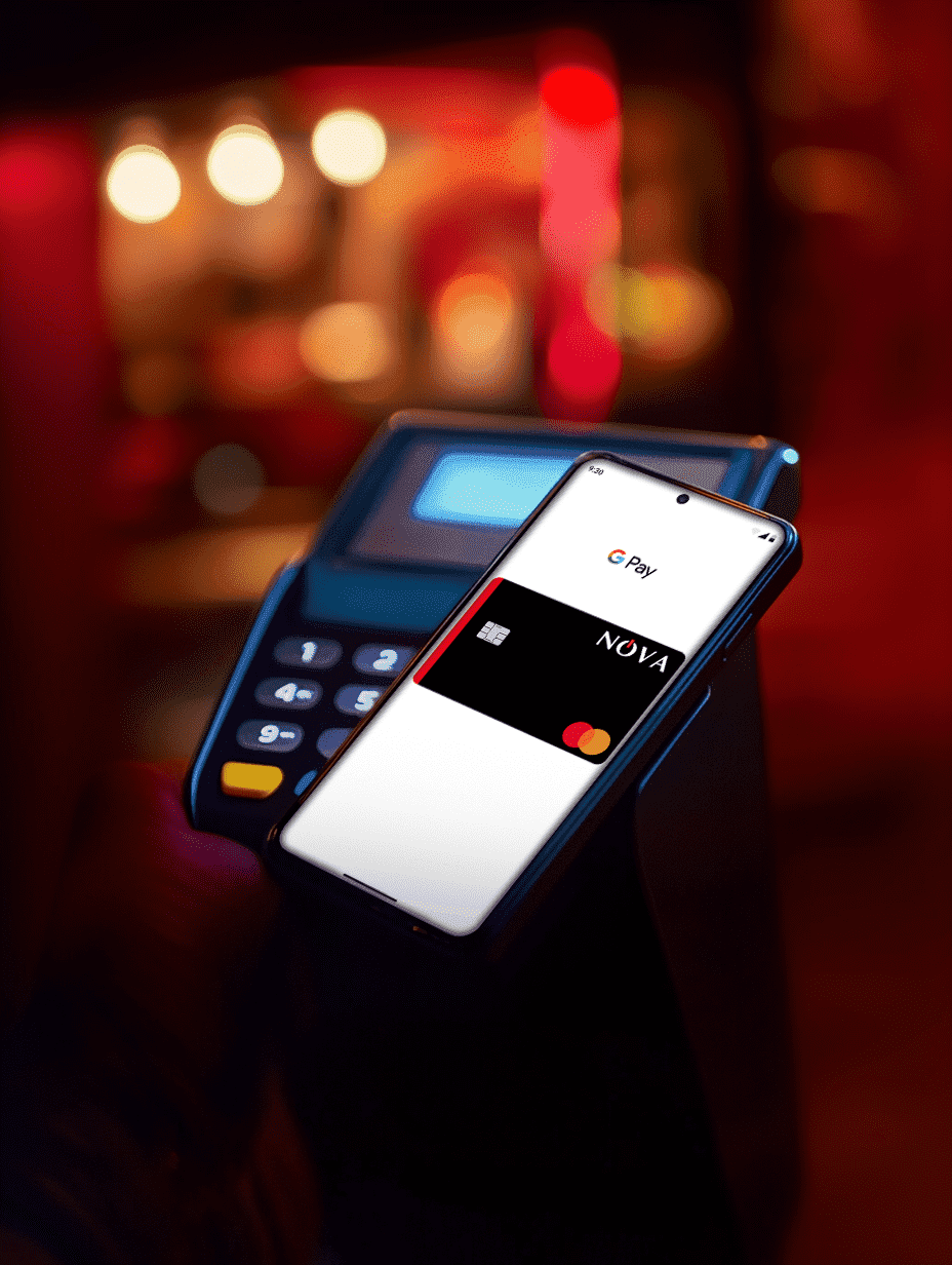 Tu primera compra con NOVACARD usando Google Pay
