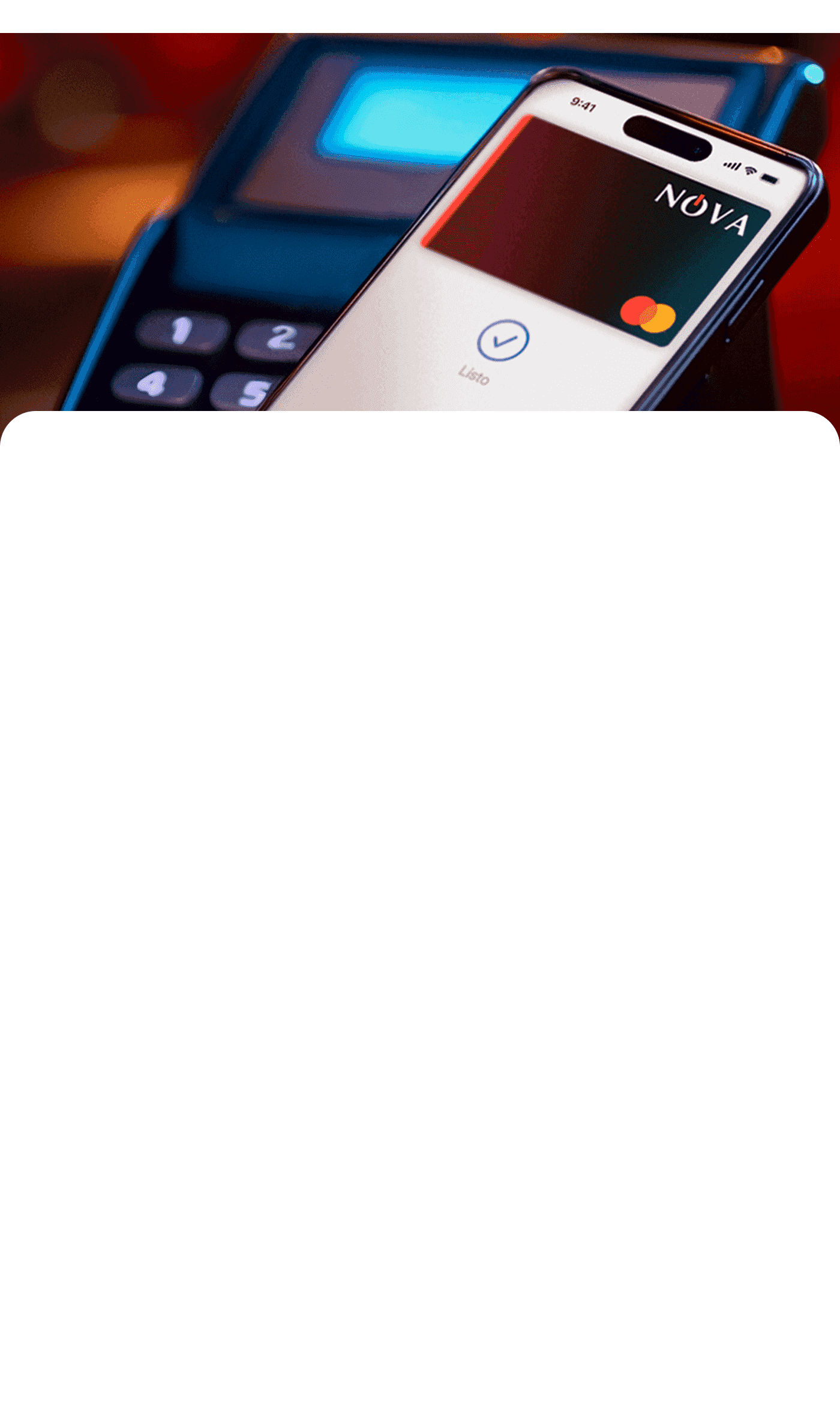 Tu primera compra con NOVACARD usando Apple Pay