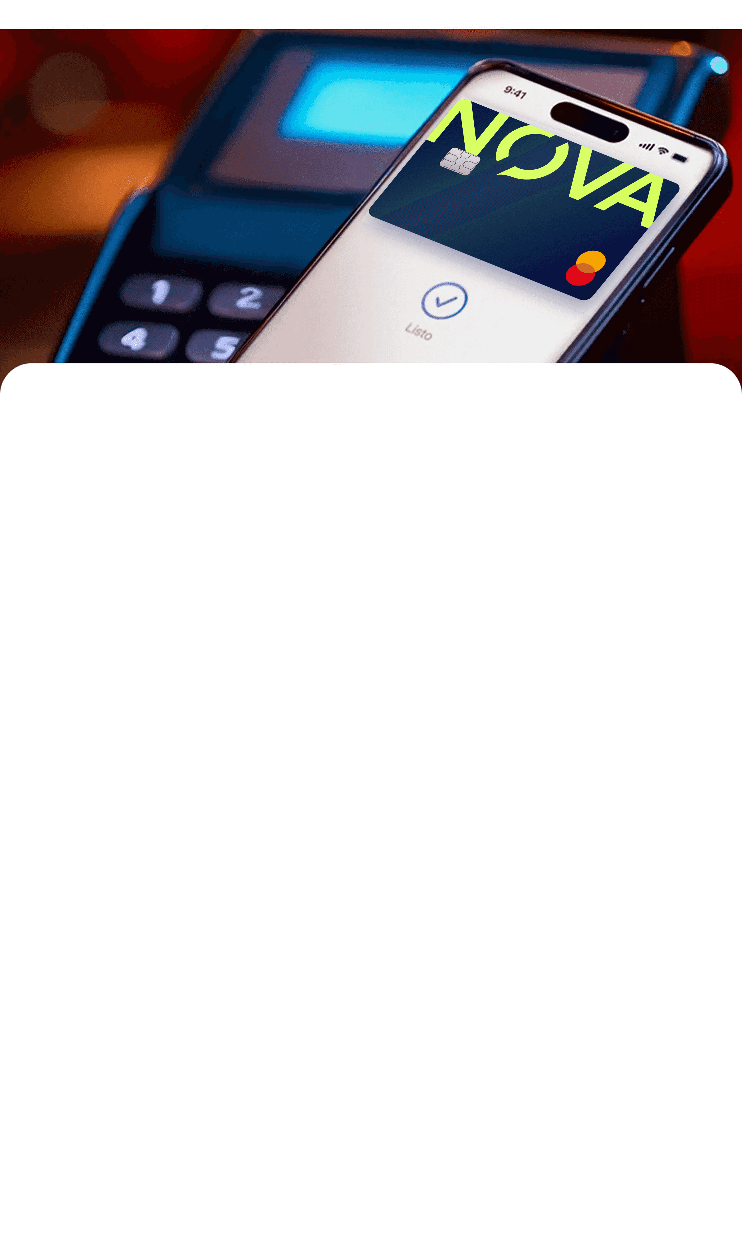 Tu primera compra con NOVACARD usando Apple Pay
