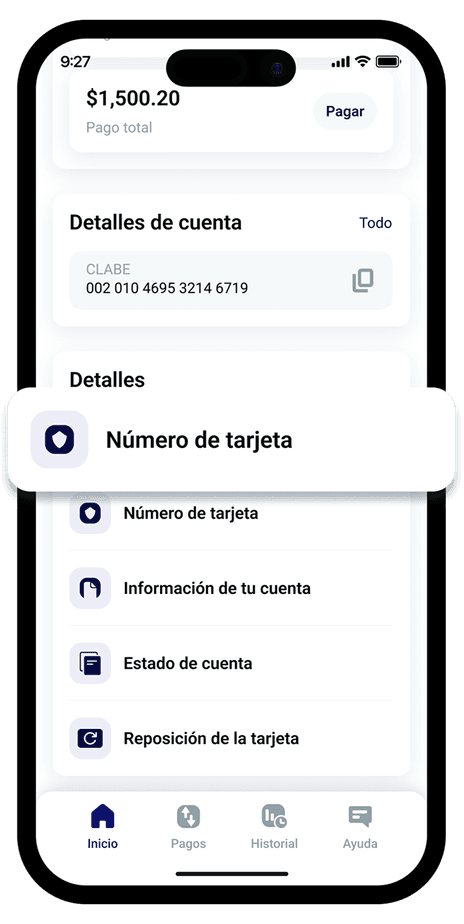 Cambia tu PIN desde la app